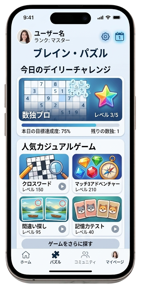 ゲームアプリ